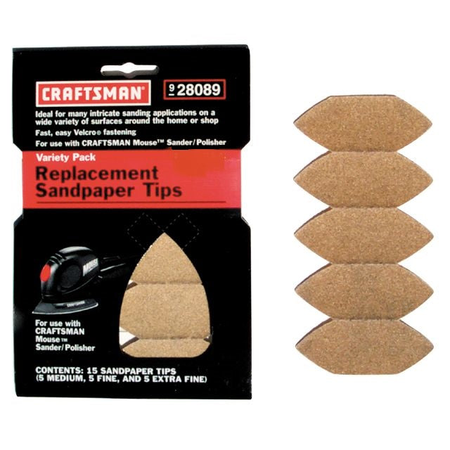 3m General Purpose 5 Sheets Assortment Sandpaper (2pks)