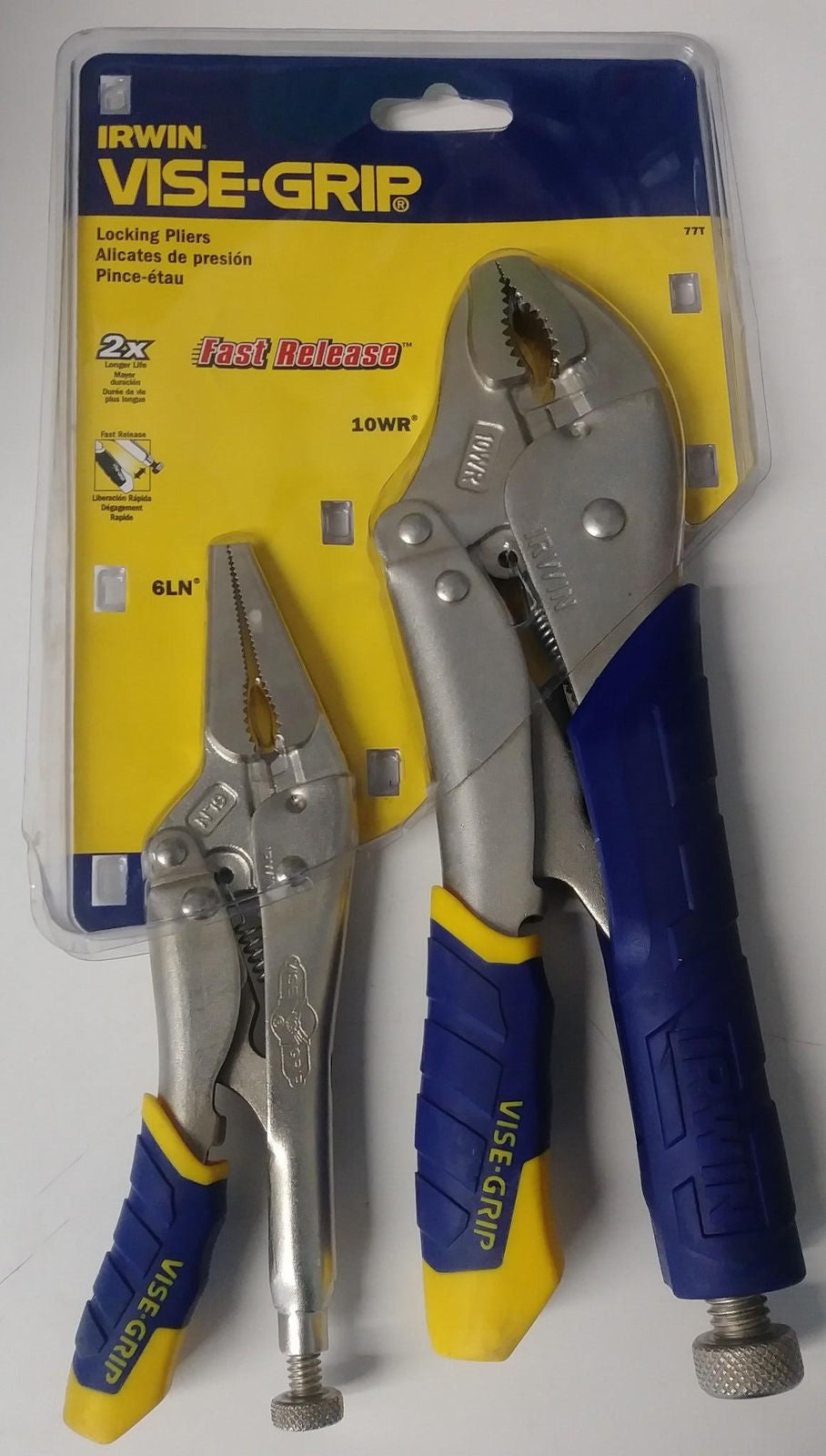 Irwin Vise-Grip Fast Release 10 In. Curved Jaw Locking Pliers