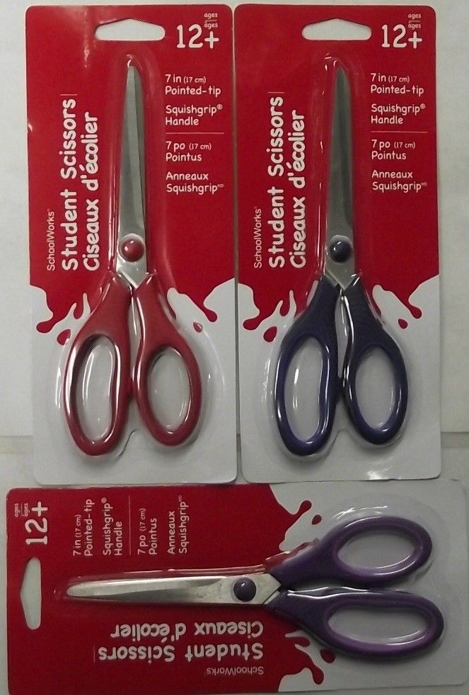 Fiskars 5 Kid's Scissors, Pointed Tip, Assorted Colors (94307097J