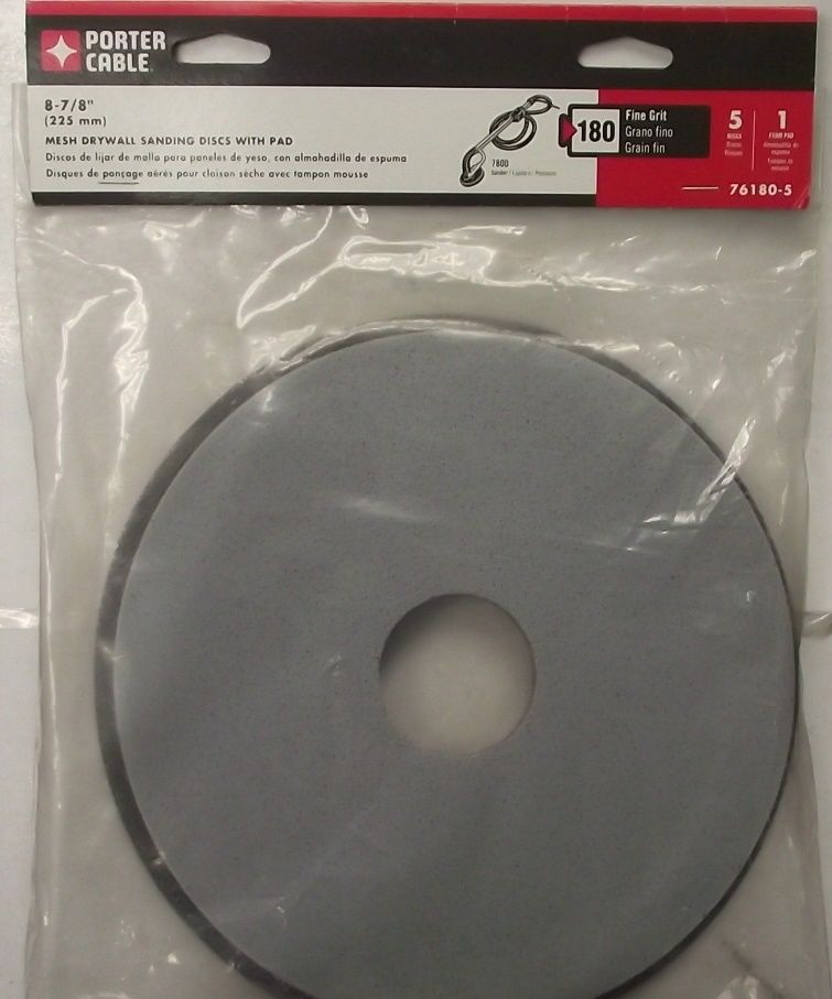 Porter cable outlet sanding discs