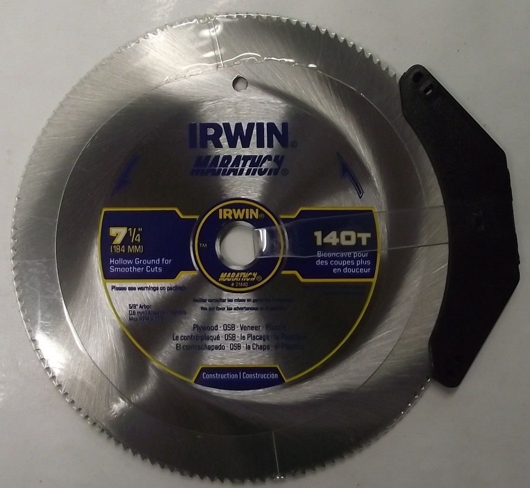 7-1/4 in., 140T Plywood Circular Saw Blade