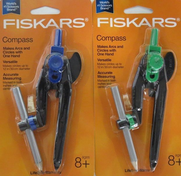 Fiskars 124302-1017 Designer Non-stick Pointed-tip Kid Scissors 5 Galaxy  Design 