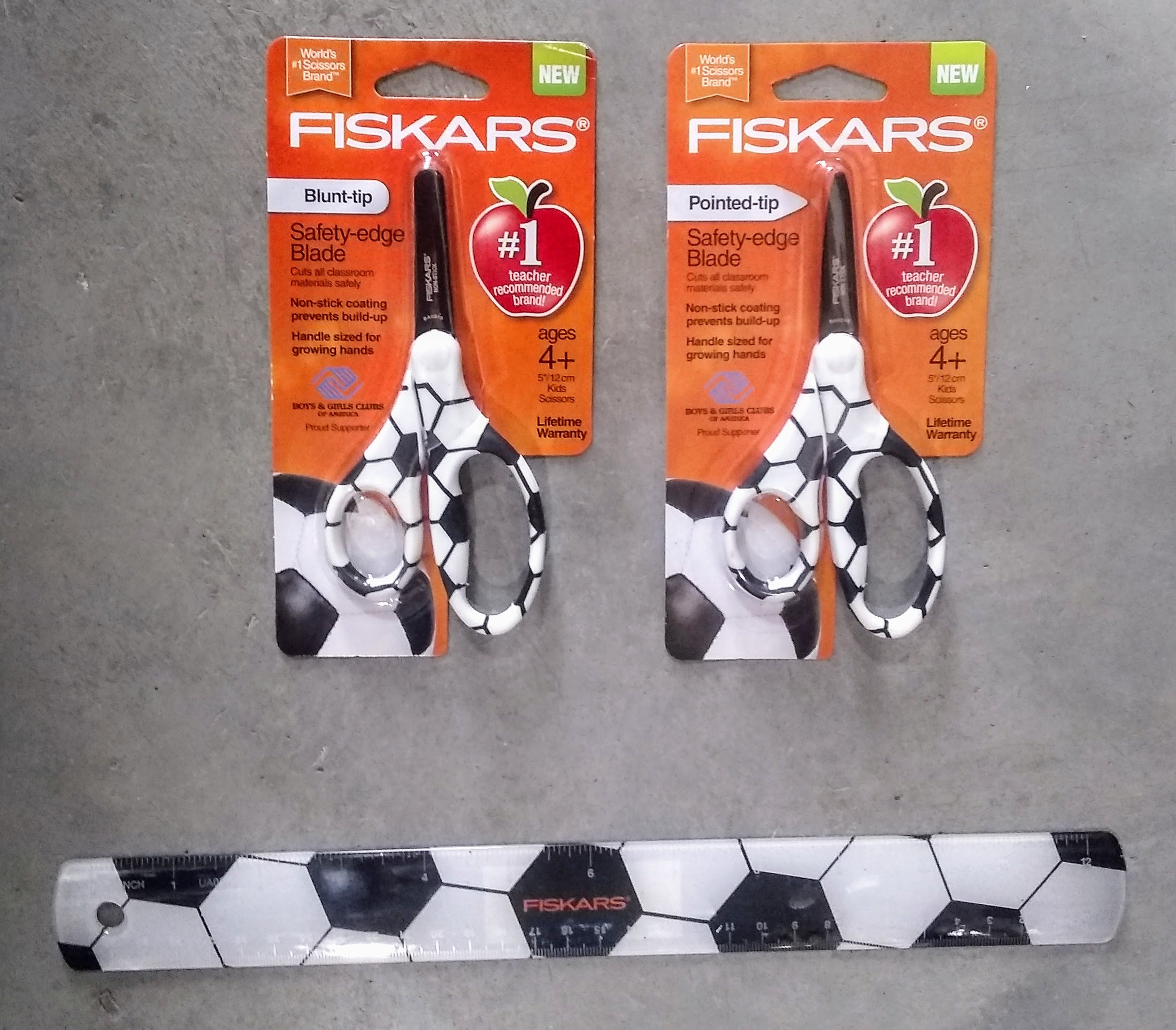 Fiskars 5 Pointed-tip Kids Scissors - Safety Edge Blade - Pointed