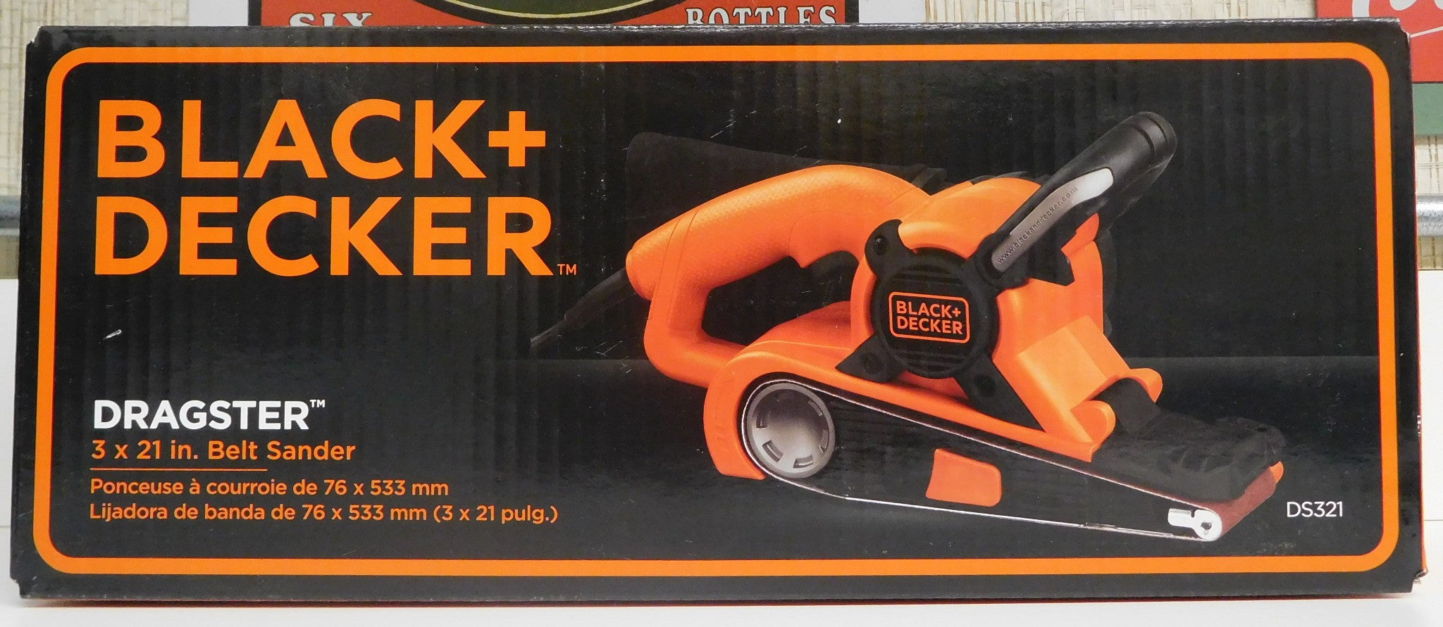 Black & Decker Power Tools DS321 1 3 x 21 Dragster Belt Sander 
