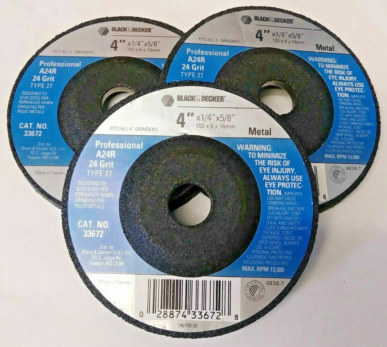 Black & Decker 74-674 Cyclone Assorted Finishing / Detail Sandpaper 4P