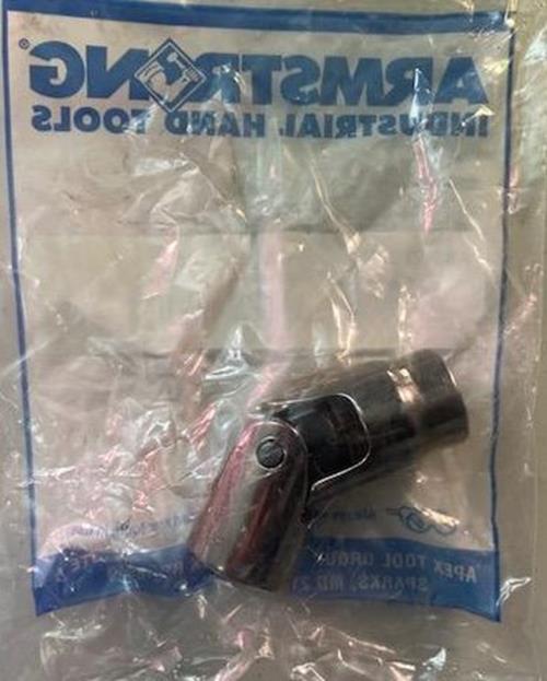 Armstrong 12-518 1/2" Drive 12-Point 9/16" Universal Swivel Socket USA