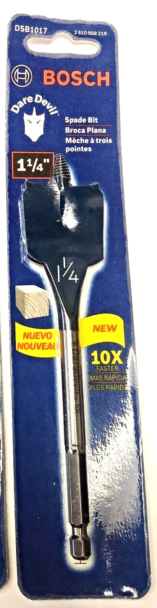 Bosch DareDevil DSB1017 1-1/4" x 6" Spade Bit