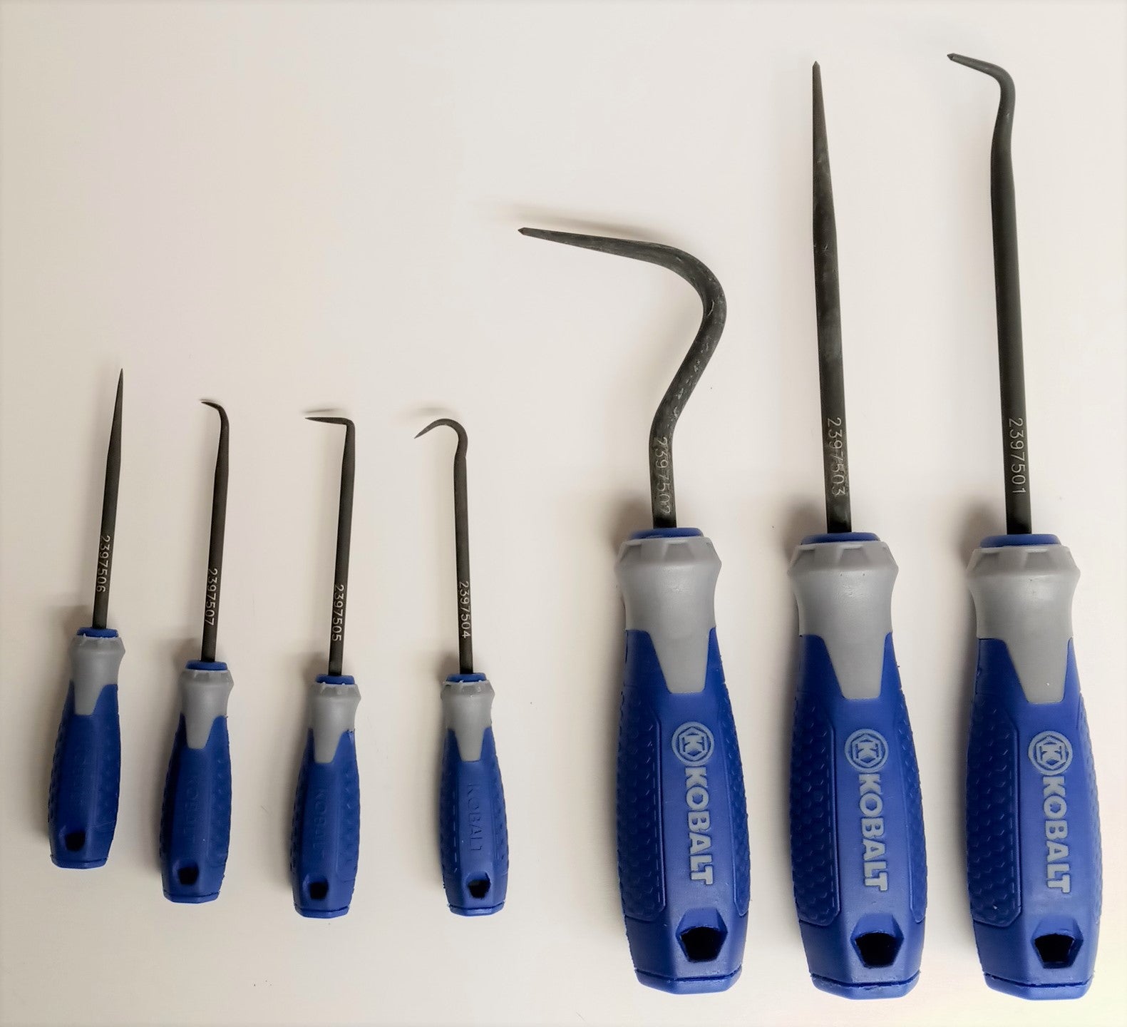 Kobalt hook and pick shop set