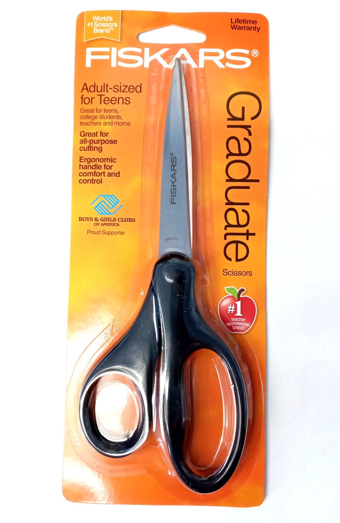 Fiskars 01-005358R 8" Stainless Steel Graduate Scissors (assorted colors)