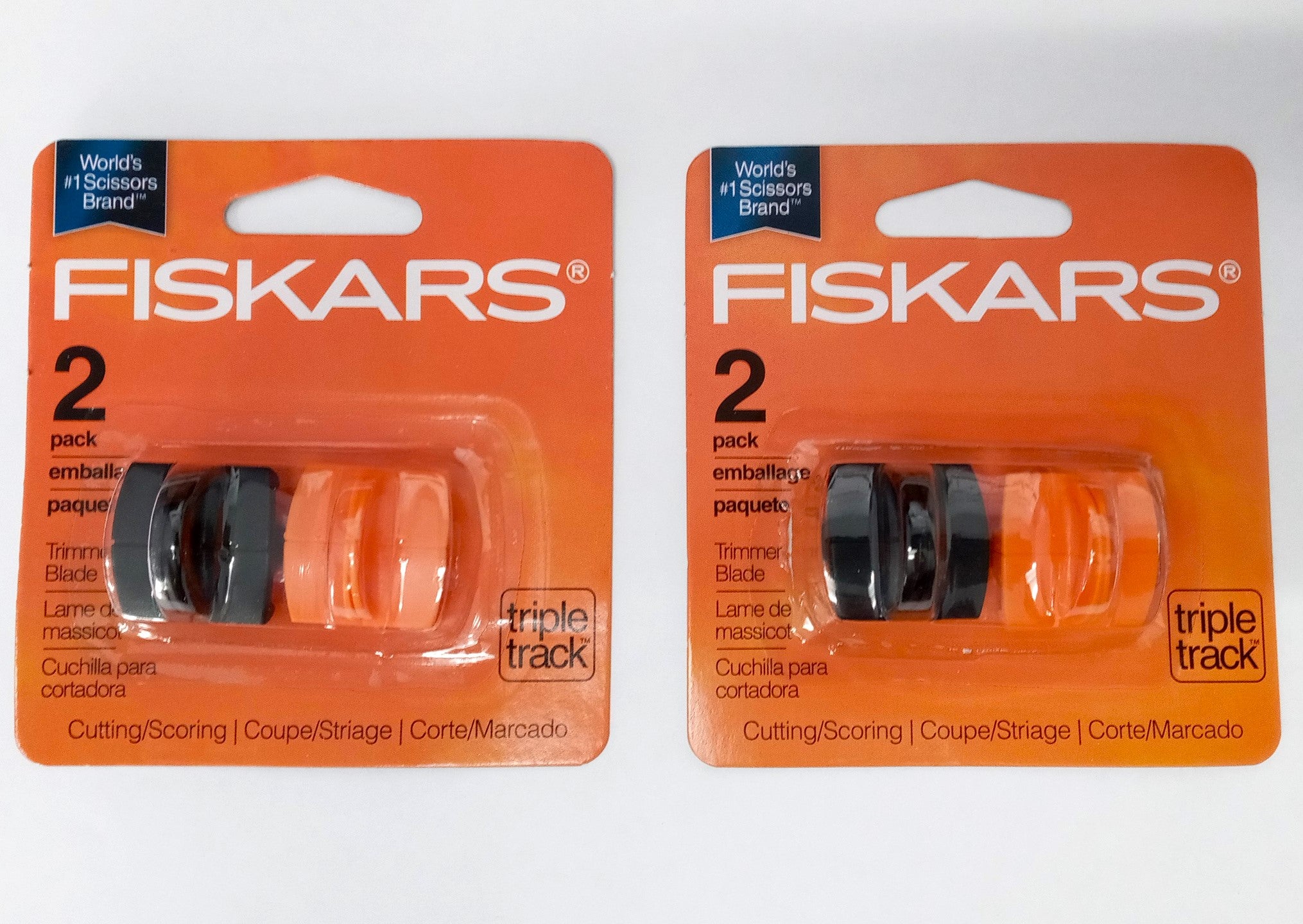 Fiskars 01-001555J TripleTrack High Profile Replacement Blades Cut & Score 2pks