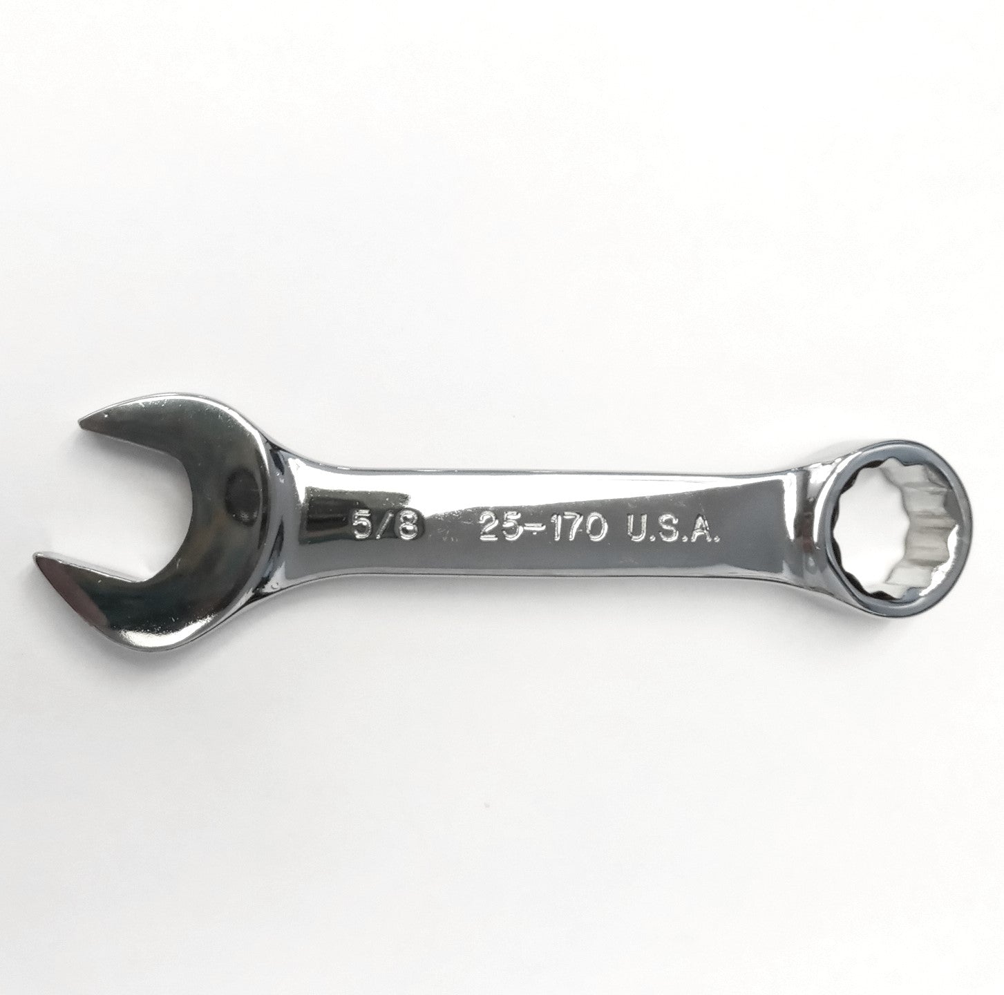 Armstrong 25-170 5/8" 12 Point Full Polish Extra Short Combination Wrench USA