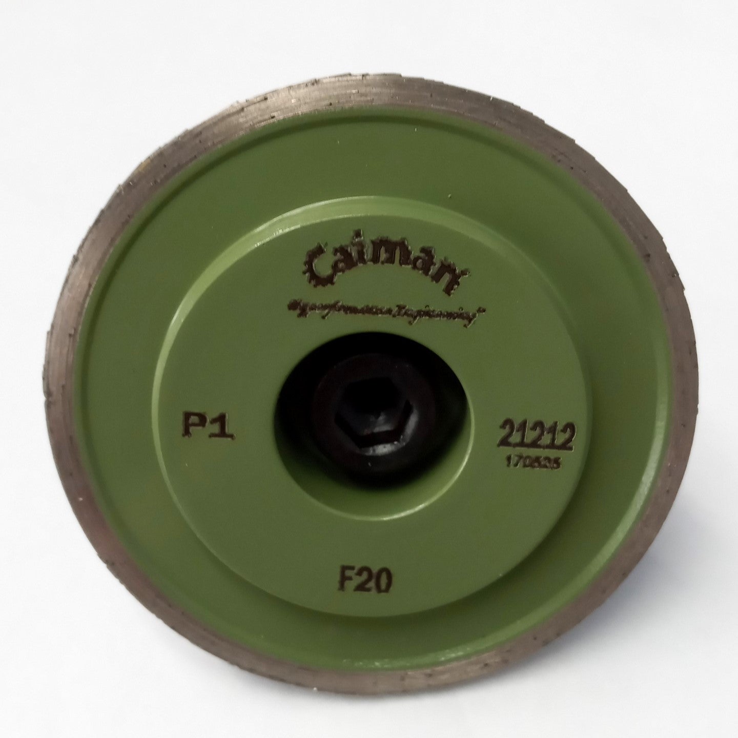 Caiman 21212 20mm Rim Ogee Diamond Profiling Wheel