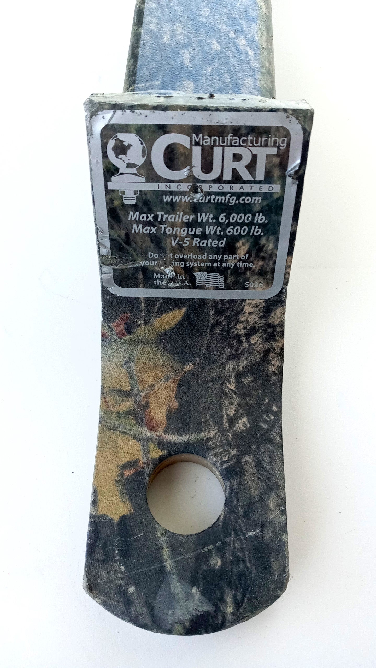 Curt D-4NB 2" Drop X 10-1/4" Hitch, Mossy Oak Camo USA