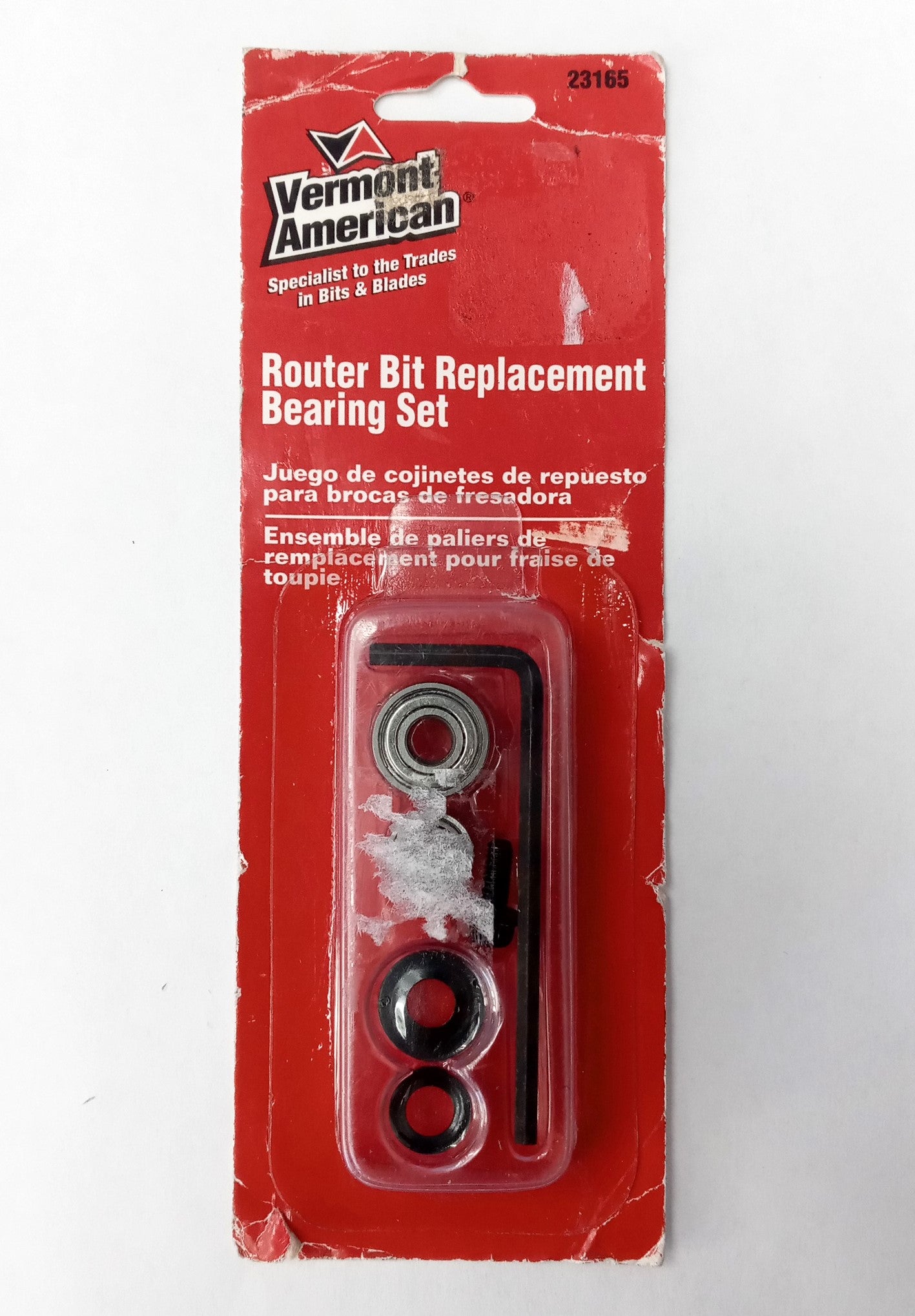 Vermont American 23165 Router Bit Replacement Bearing Set