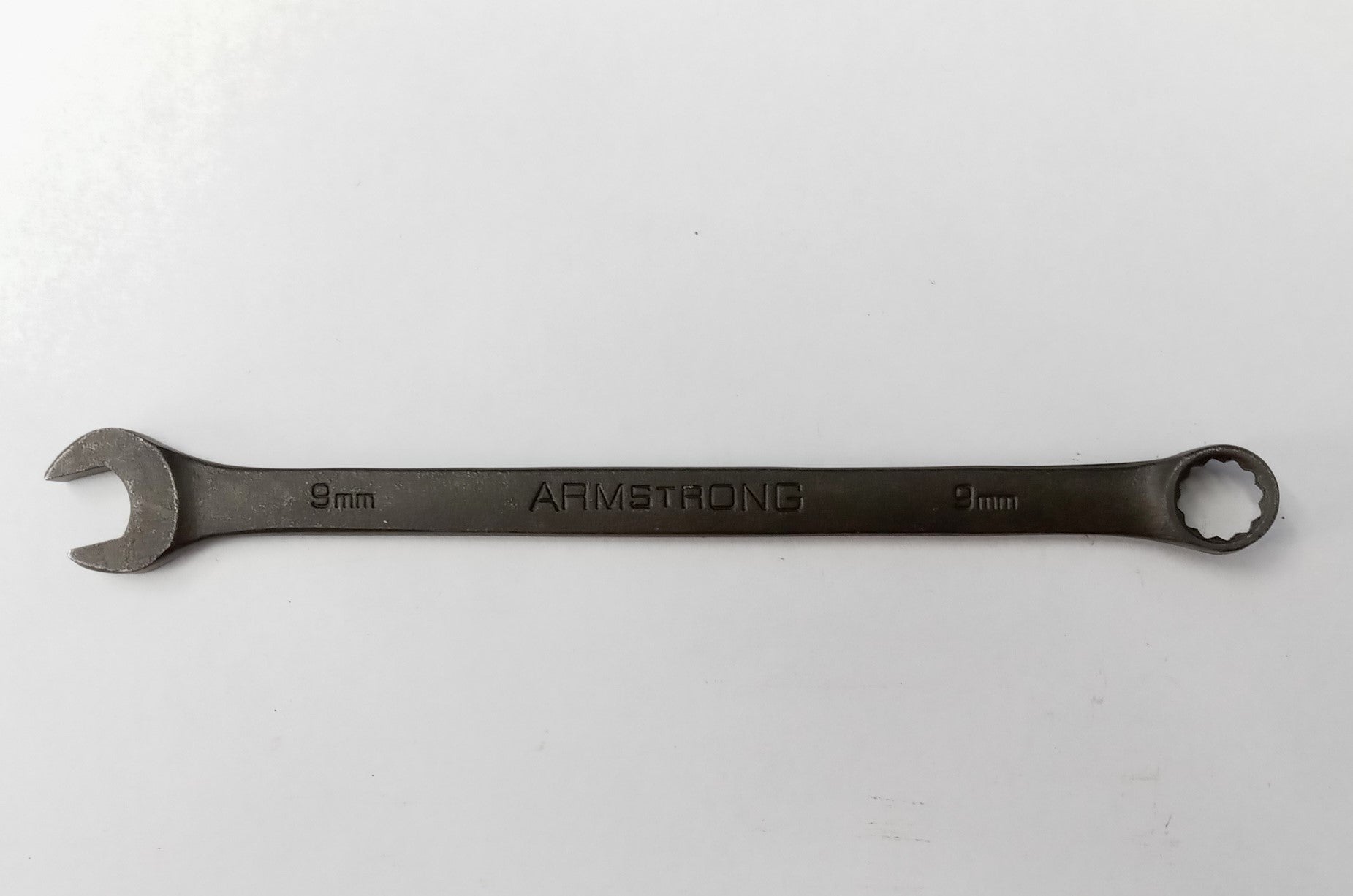 Armstrong 56-209 9mm Long Length Open End Combination Wrench 12pt. USA