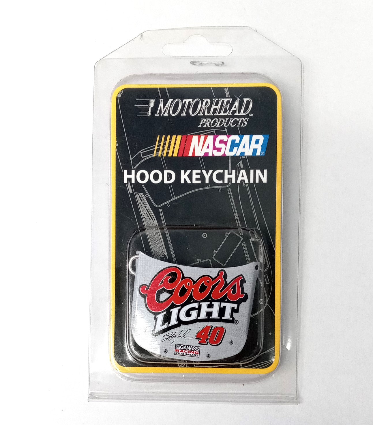 Mortorhead Nascar Hood Keychain