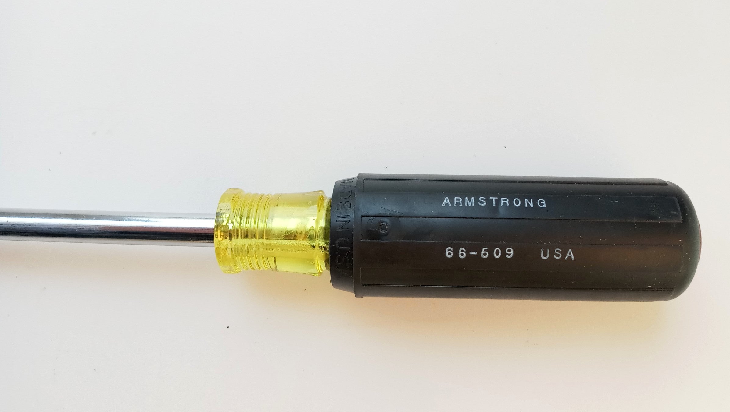 Armstrong 66-509 Standard Round Cushion Grip Screwdriver 3/8" x 10" USA