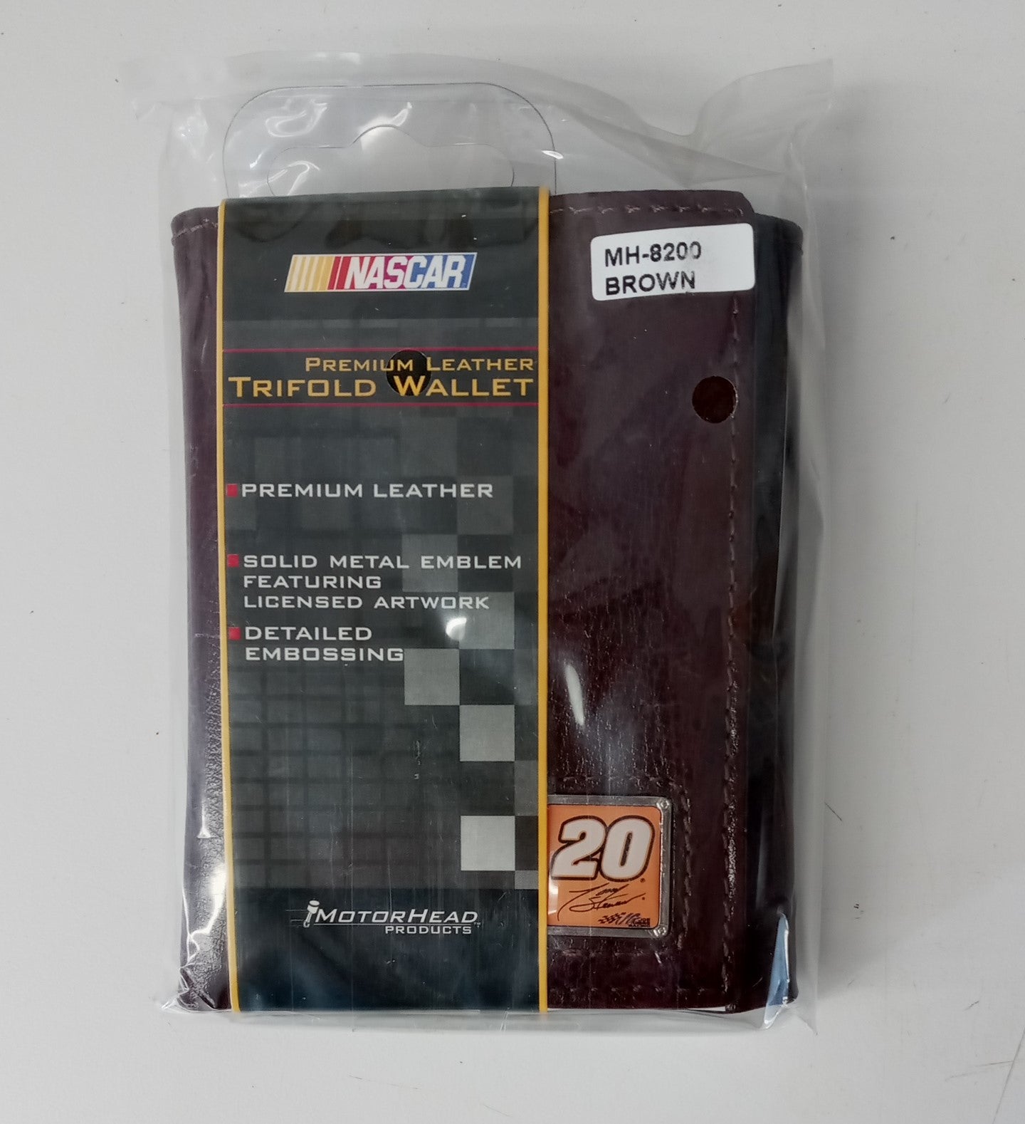 Mortorhead MH-8200 Nascar Leather Trifold Wallet