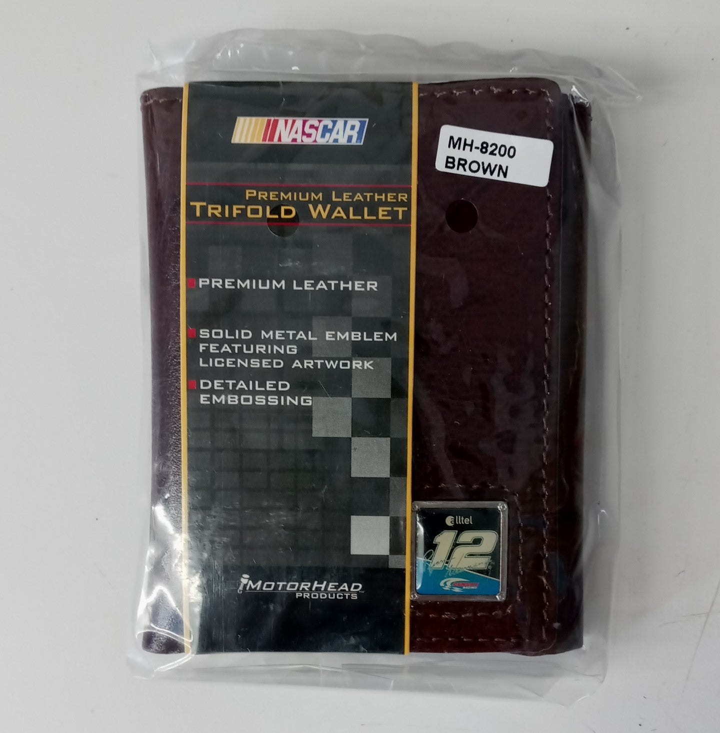 Mortorhead MH-8200 Nascar Leather Trifold Wallet