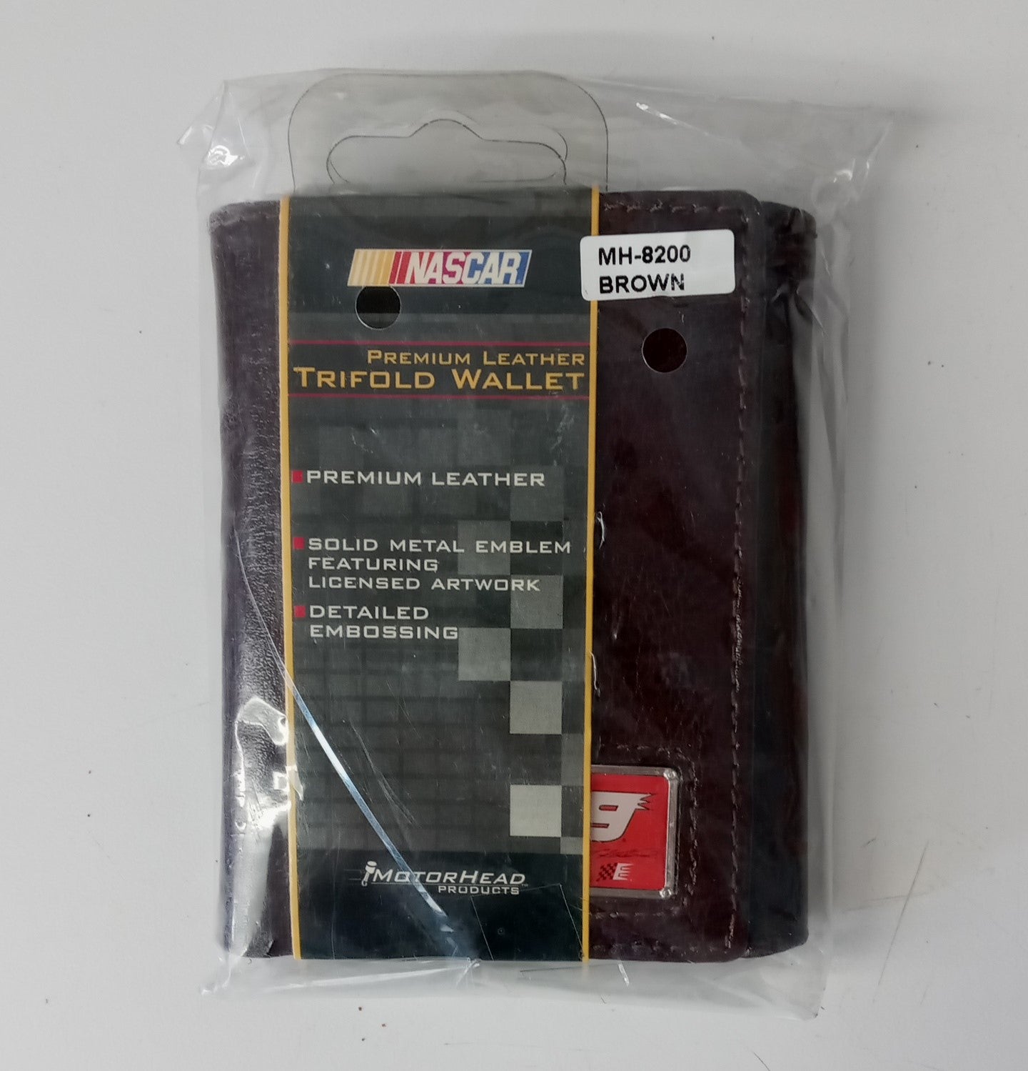 Mortorhead MH-8200 Nascar Leather Trifold Wallet