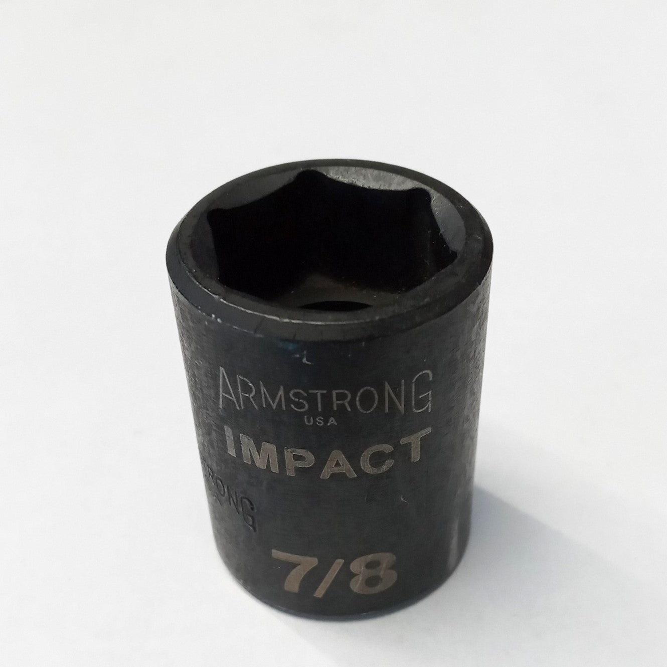 Armstrong 7/8" Impact Socket 6-Point 1/2" Drive USA (no model number)