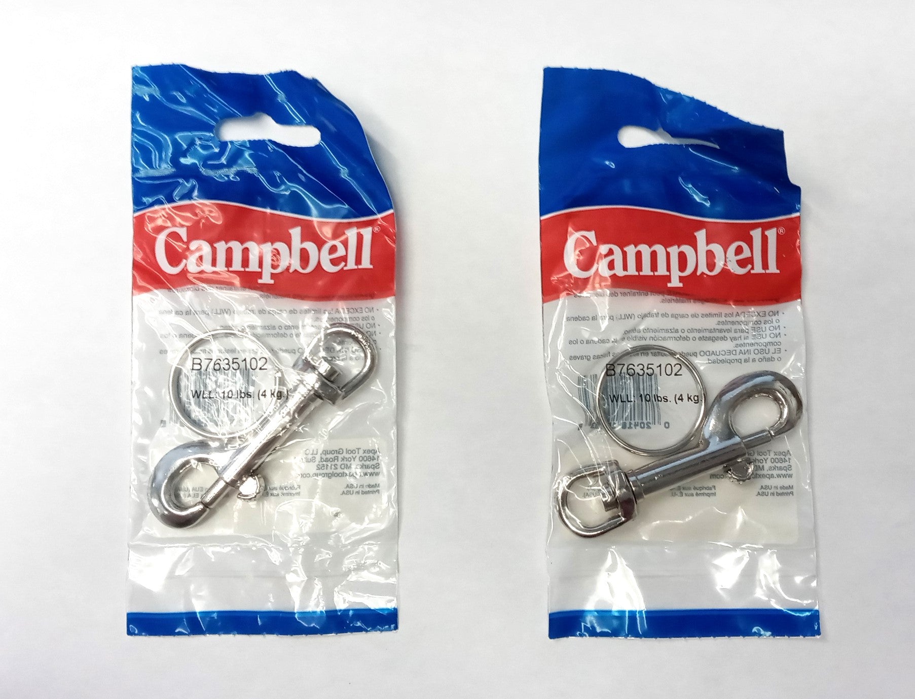 Campbell B7635102 Key Ring Snap 2pcs.