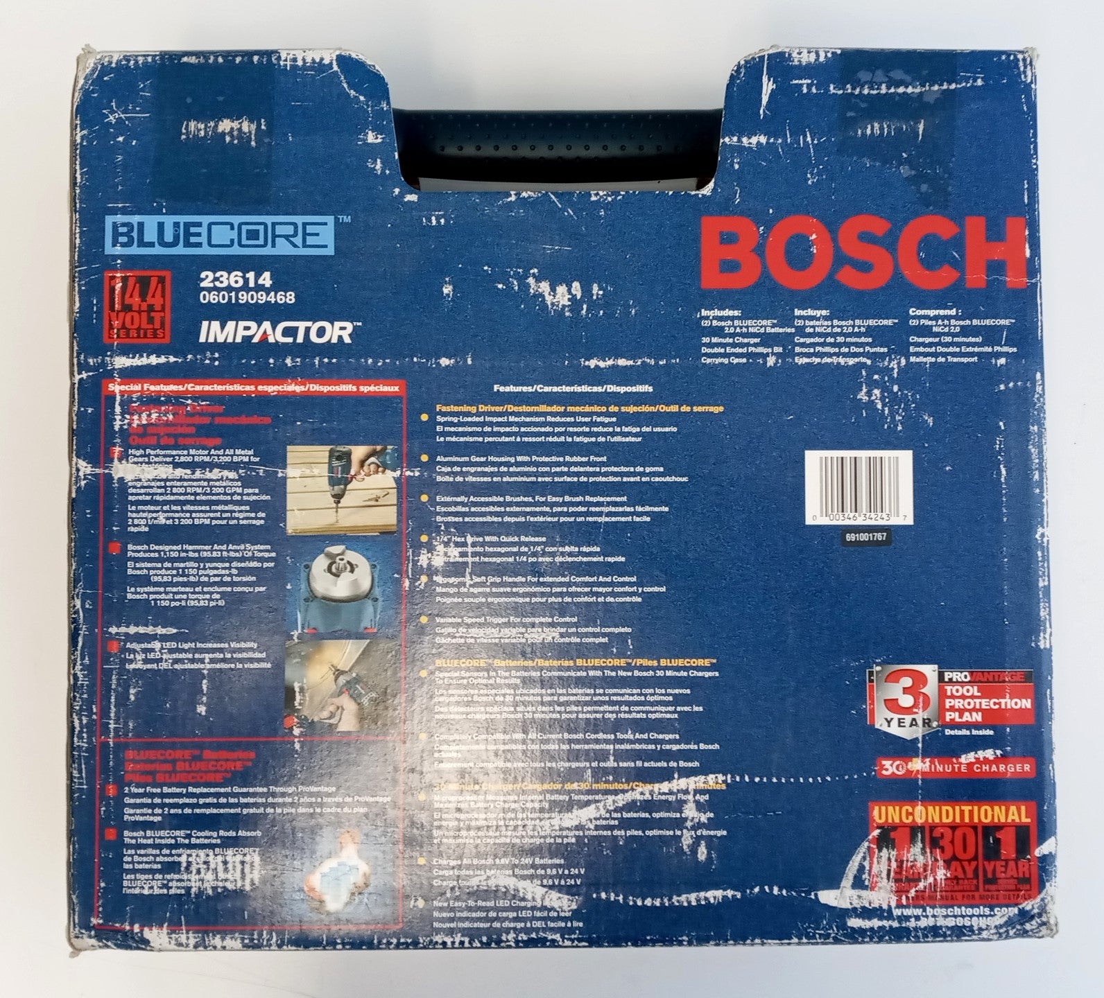 Bosch 23614 Bluecore Impactor Fastening Drill 14.4V