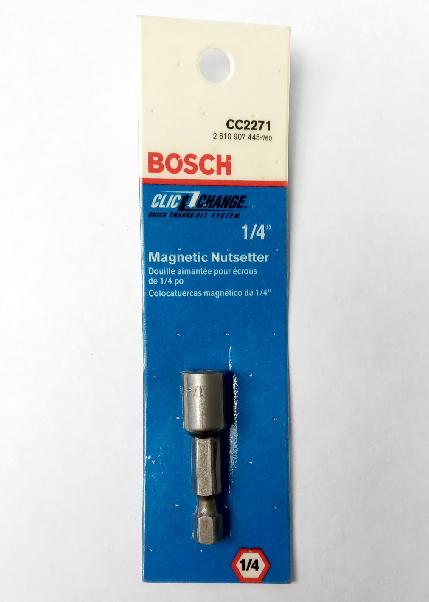 Bosch CC2271 Clic-Change 1/4" x 1-5/8 Magnetic Nutsetter USA