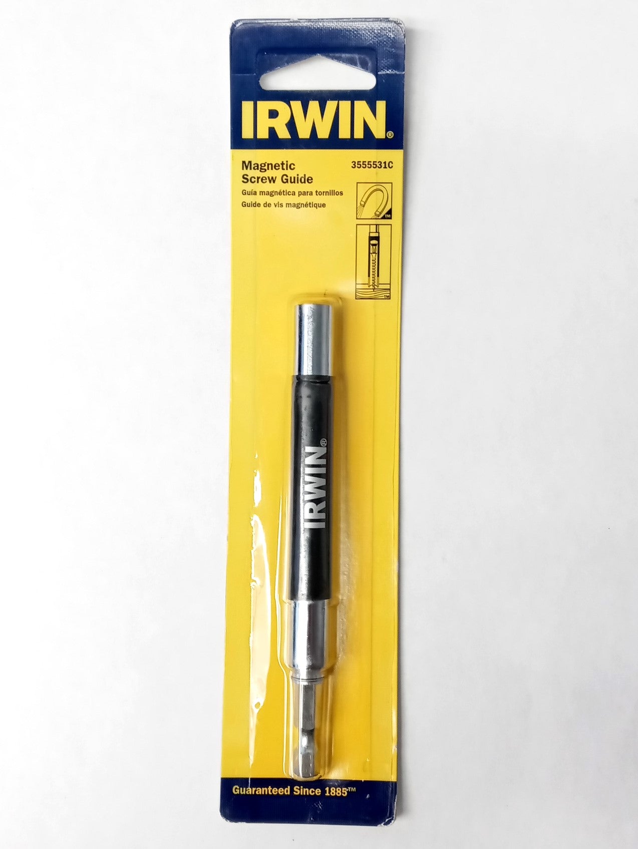 Irwin 3555531C 5" Magnetic Screw Bit Tip Drive Guide