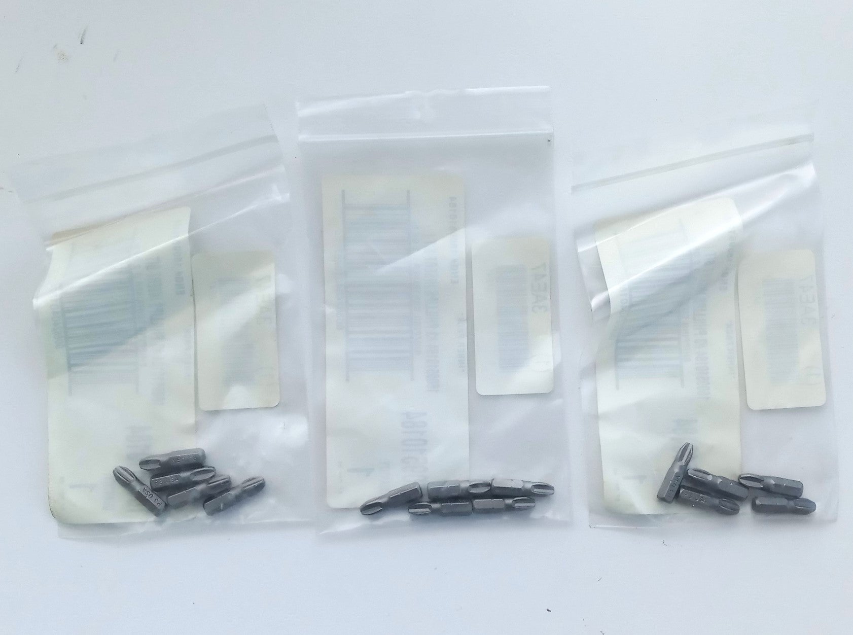 Bosch 3AE47 15pcs #3 Phillips Insert Bits USA (3pks of 5pcs)