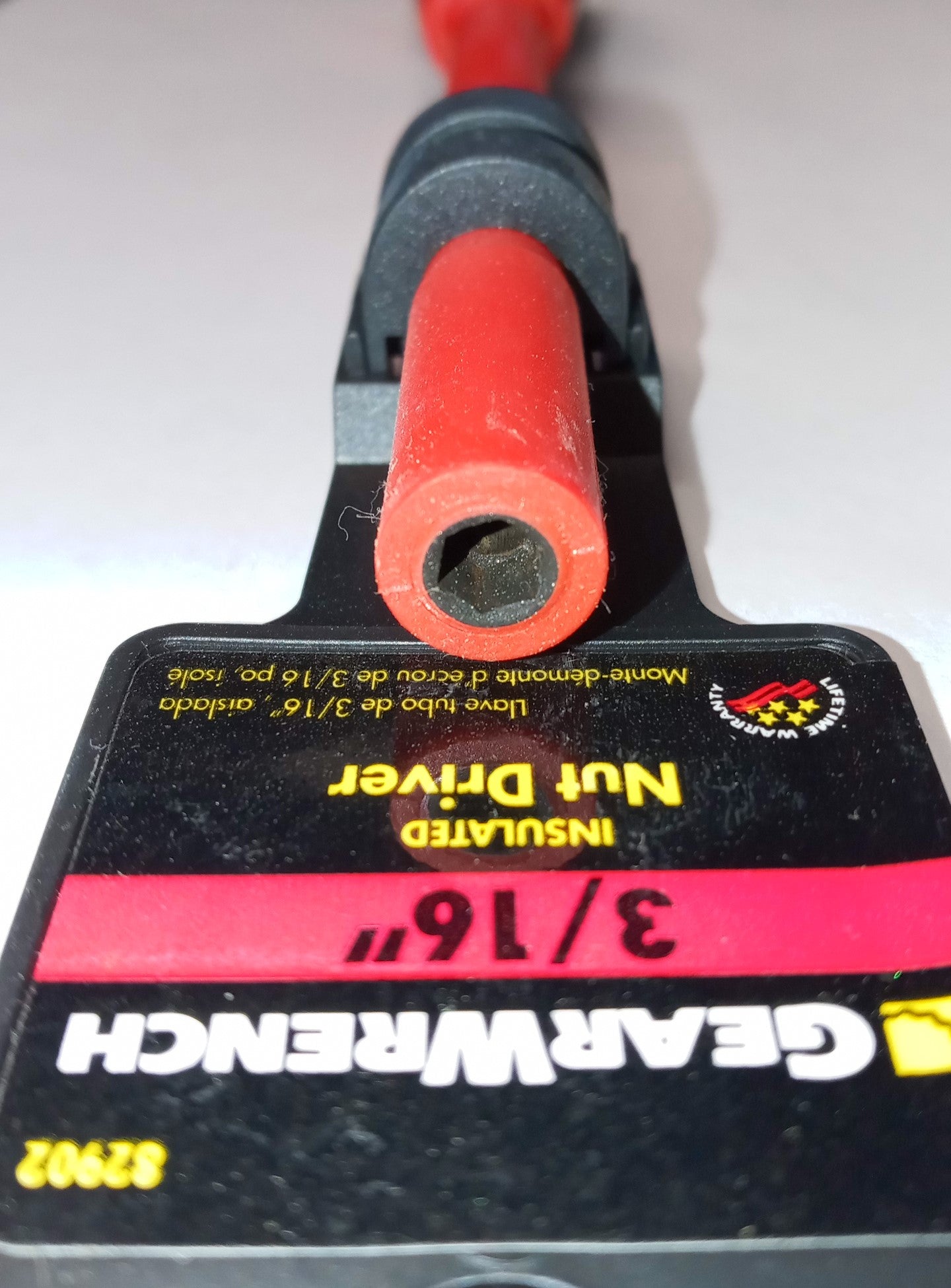 GearWrench 82902 3/16" SAE Insulated Nut Driver