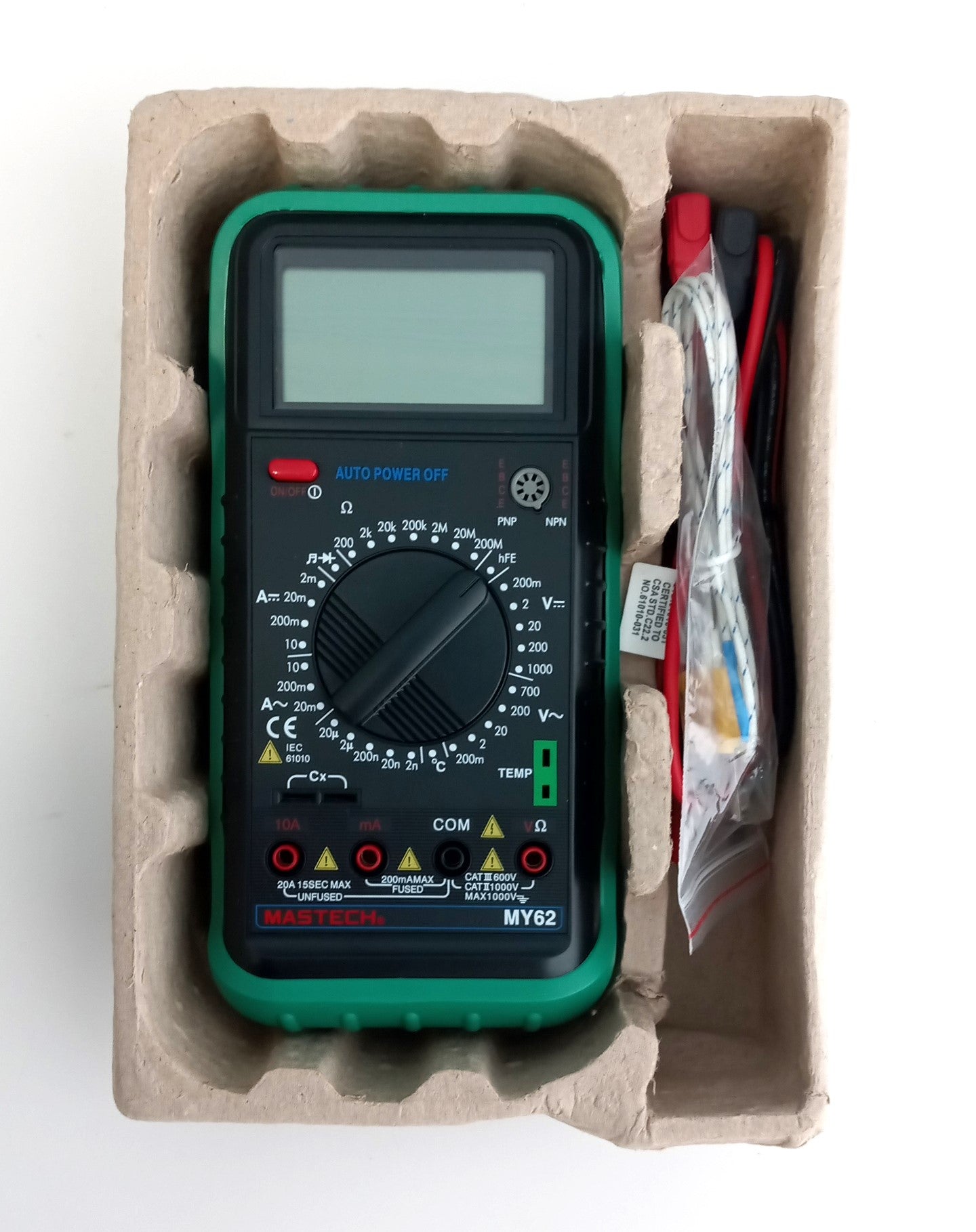 Mastech  MY62 Digital Multimeter