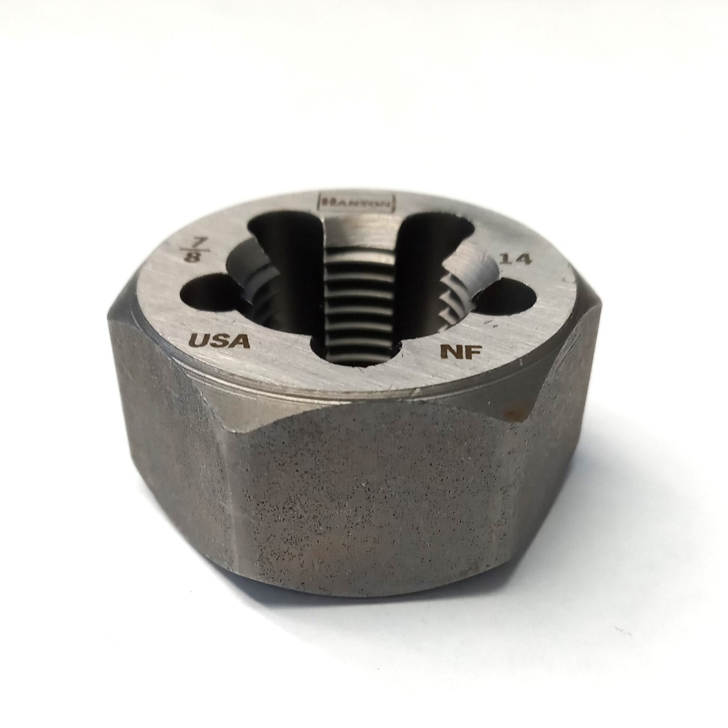 Hanson 7/8-14 NF Hex Die USA