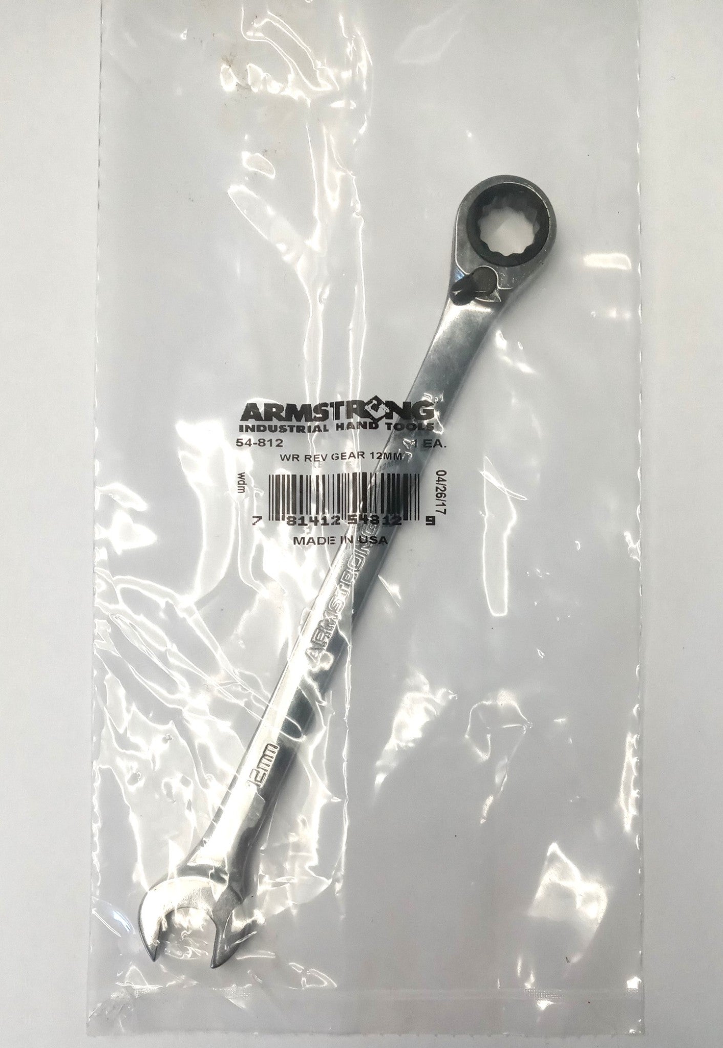 ARMSTRONG 54-812 12MM COMBINATION WRENCH 12pt. USA