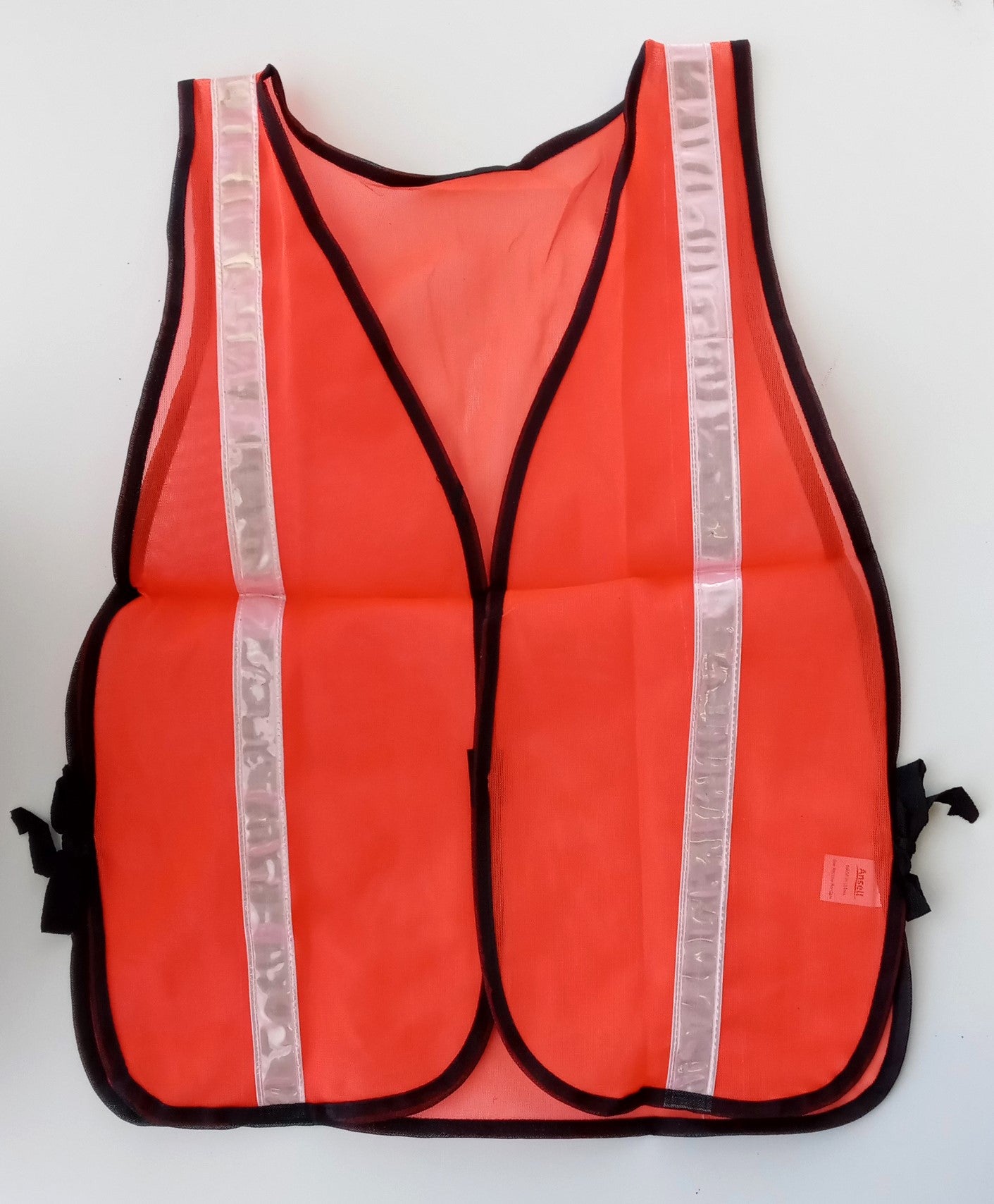 Ansell FV-3S 950379 Safety Vests One Size Fits All 12-Pack