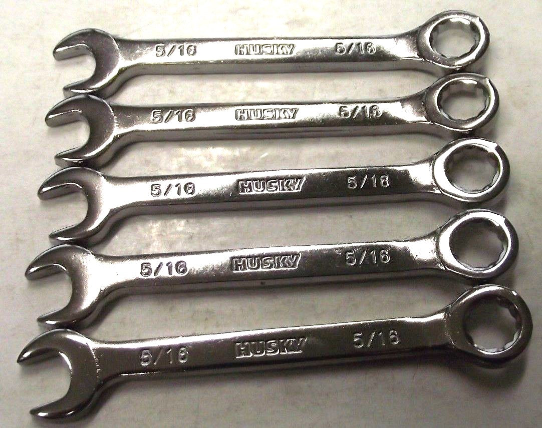 Husky HM623100P 5/16" 12pt Combination Wrench 5pcs.