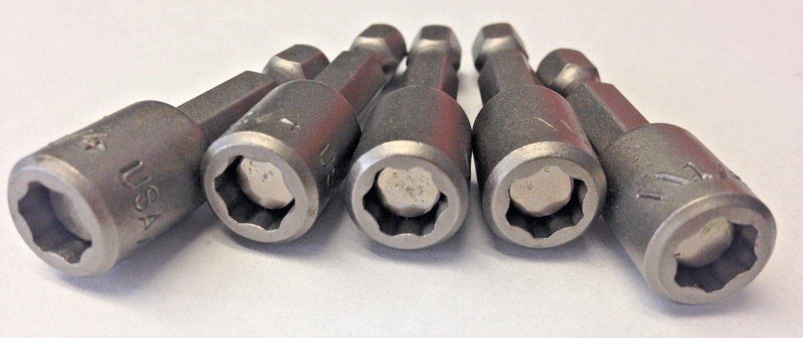 Bosch VA 120240  1609512609 1/4" x 1-5/8" Magnetic Nutsetter USA 5PCS