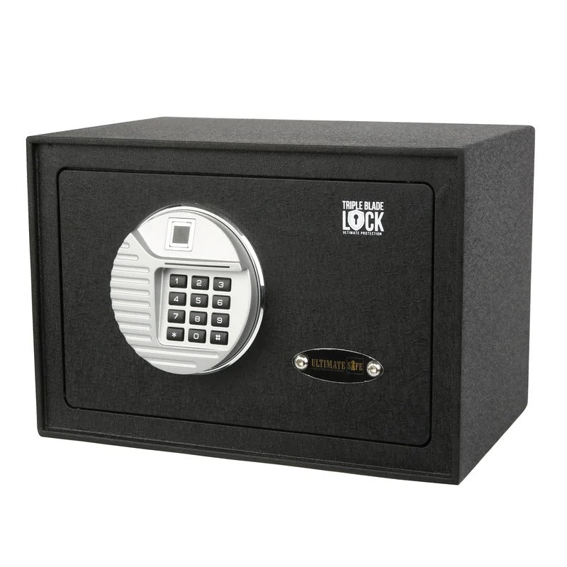 Ultimate Safe 30BIOM 0.95 cubic feet Biometric Fingerprint Home Office Safe Box and Triple Lock