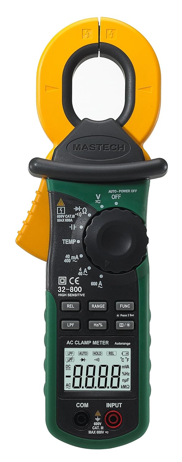 Mastech MS2010B High Sensitivity AC Leakage Clamp Meter