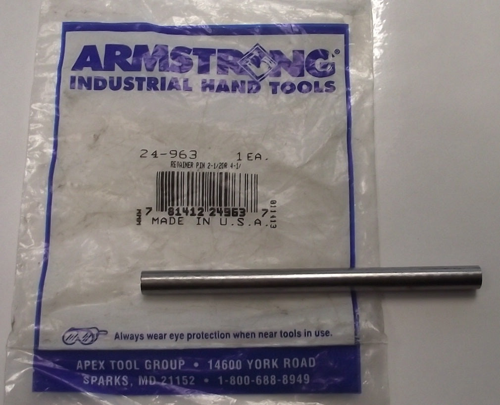 Armstrong 24-963 Retainer Pin for 2-1/2" Drive x 4-1/2" Long USA