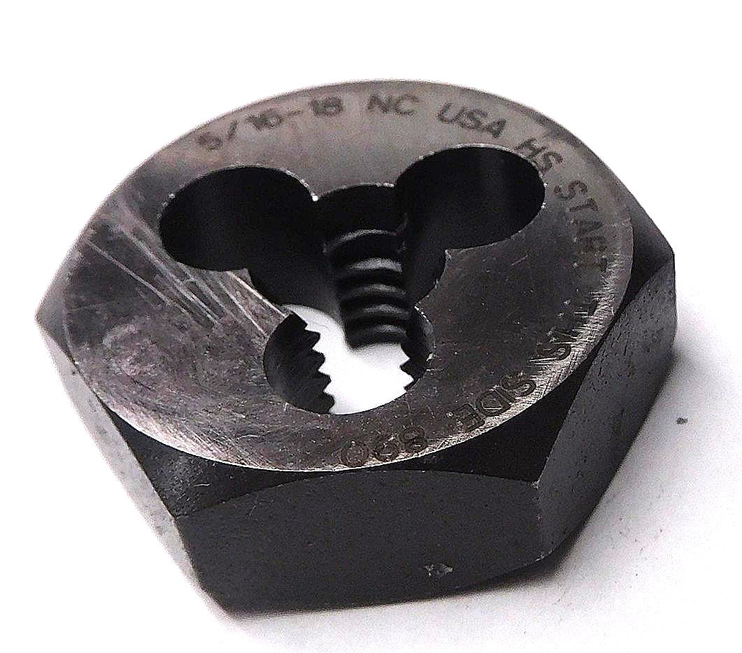 Bosch LM2508 1609410454 5/16-18 Hex Die HSS Bulk USA #T19