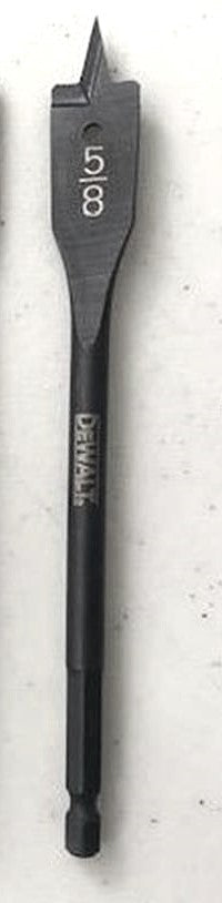 DEWALT DW1576 5/8" x 6" x 1/4" Spade Drill Bit