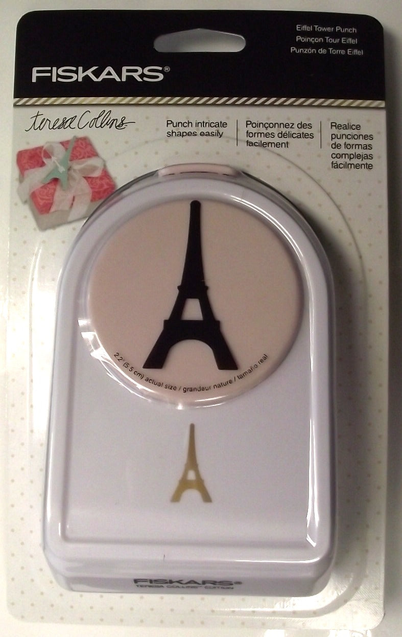 Fiskars 117260-1001 Punch Teresa Collins Eiffel Tower Craft Punch