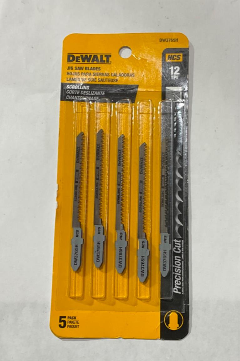 DeWalt DW3765H High Carbon Steel 12 TPI 5pk #I-77