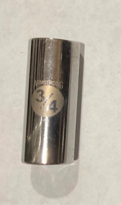 Armstrong 11-324 3/8" Drive 3/4" 12pt Etched Deep Socket USA