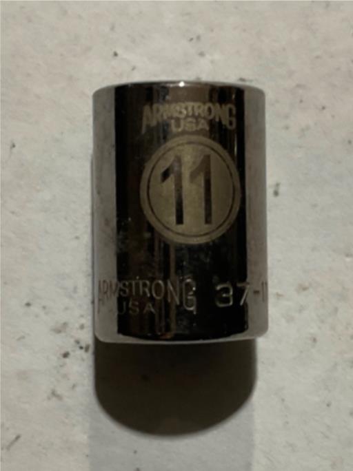 Armstrong 37-111 1/4” Dr 12pt socket USA