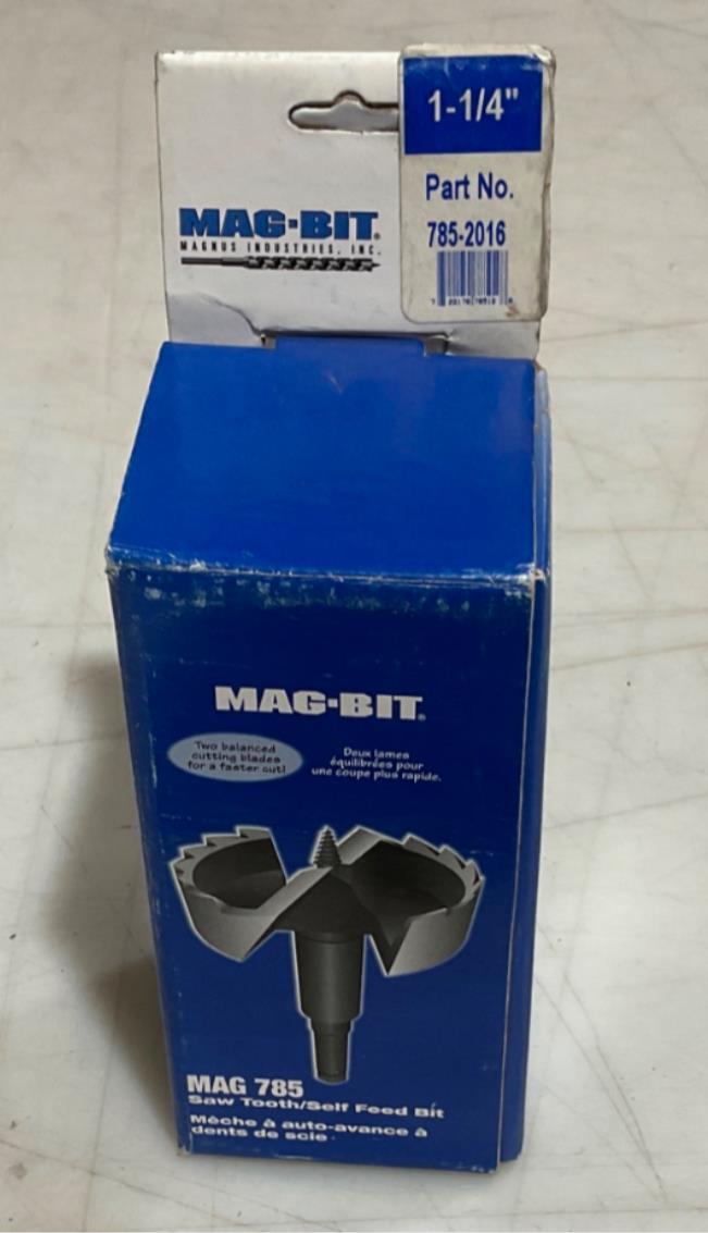 Mag-Bit 785-2016 1-1/4" Saw tooth/Self feed bit