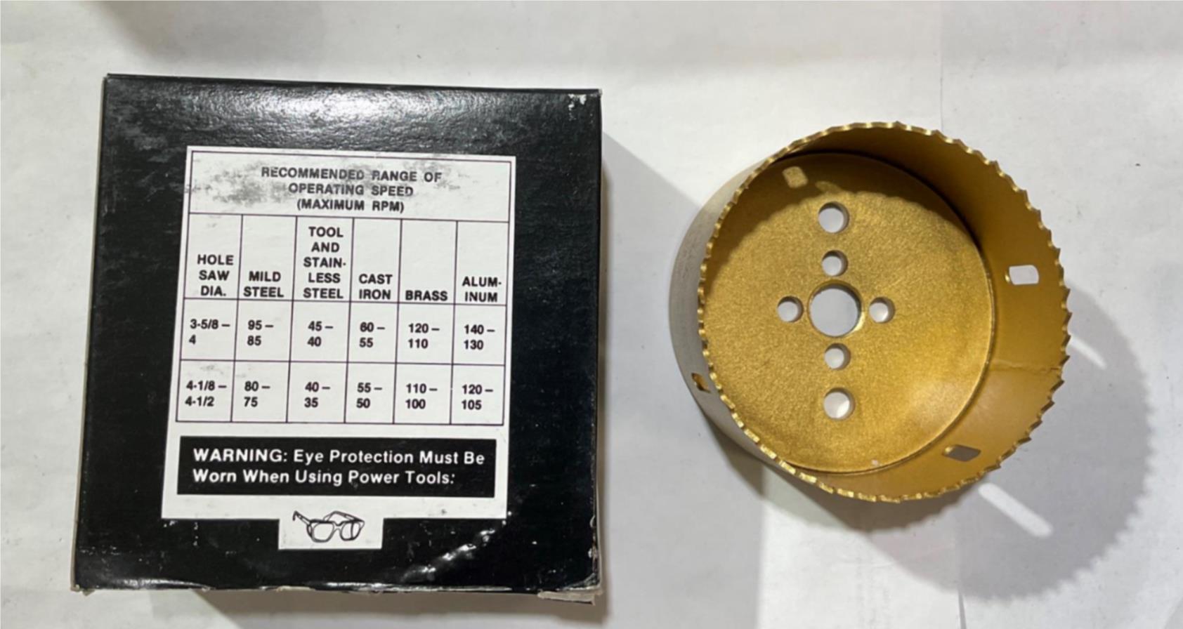 Lawson 89456 3-5/8" Bi-Metal Hole Saw USA