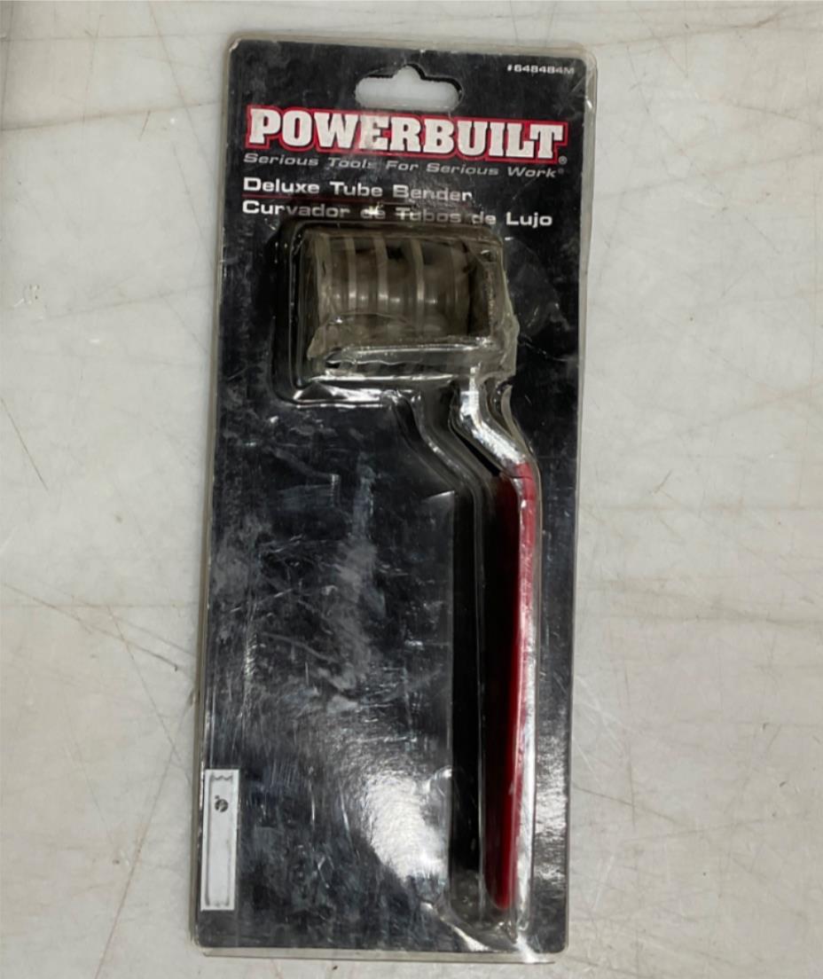 Powerbuilt 648484M Red Deluxe Tube Bender