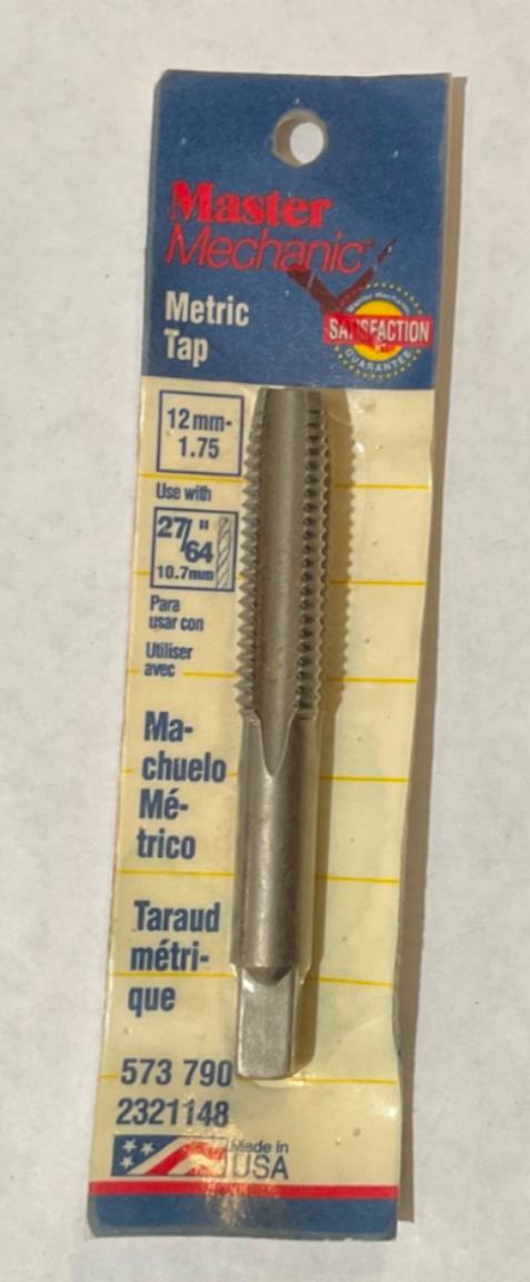 Master Mechanic 573 790 12mm-1.75 Metric Plug Type USA